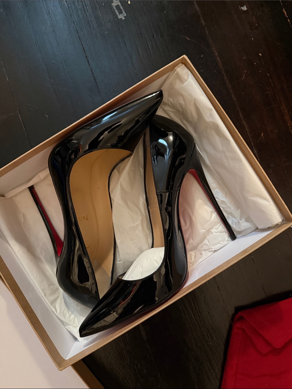 Christian Louboutin So Kate 120 Patent Black - Picture 2 of 9